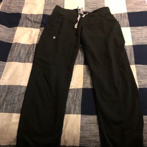 Figs Black Scrub Pants